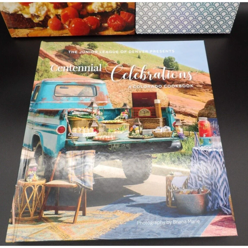 Lot of 3 Hardcover Cookbooks Sushi, Flavor Bombs, Centennial Celebrations